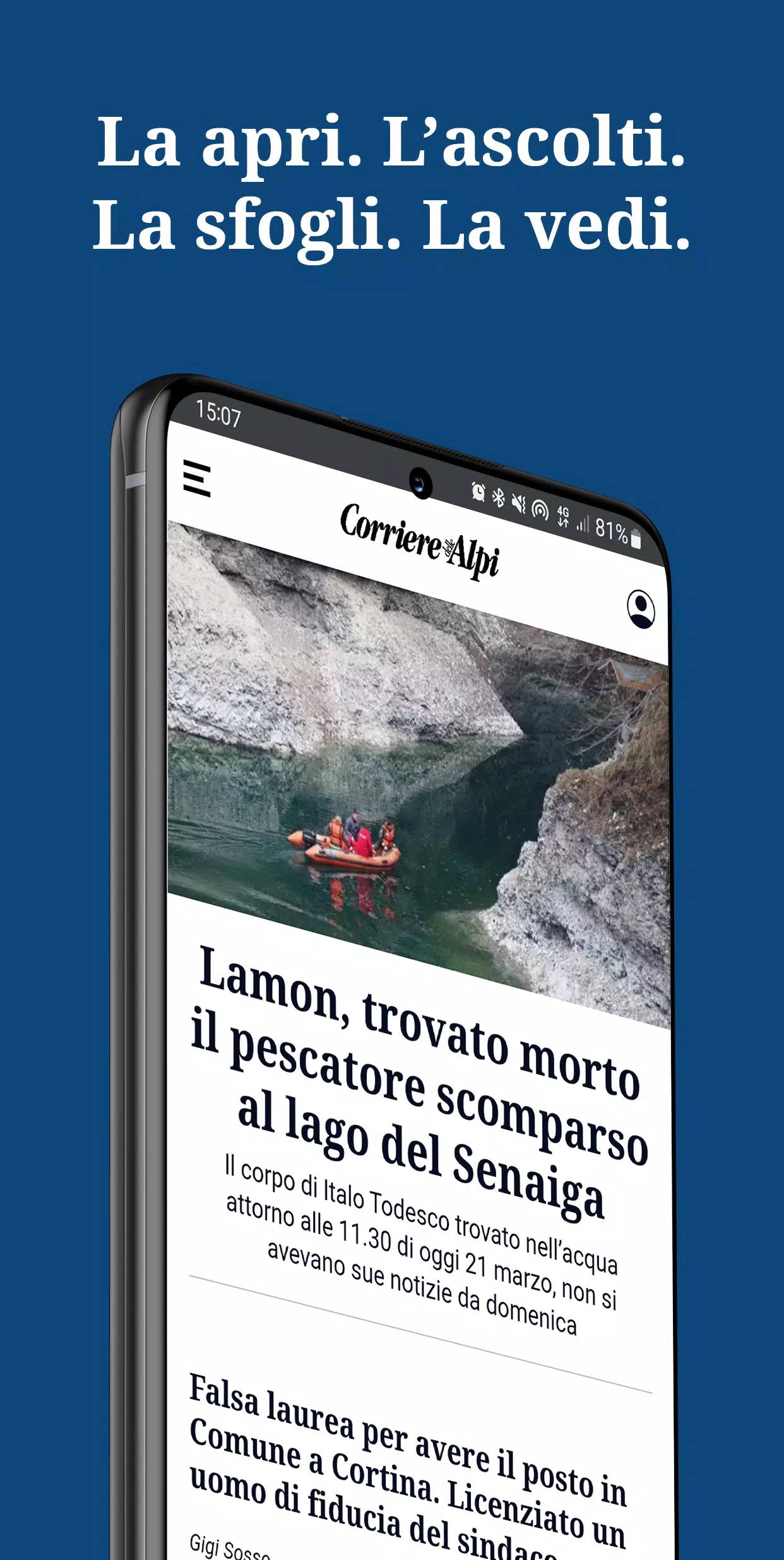 Corriere delle Alpi Screenshots