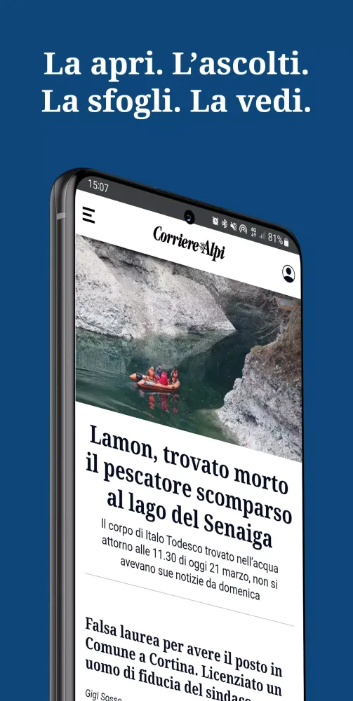 Corriere delle Alpi Screenshots