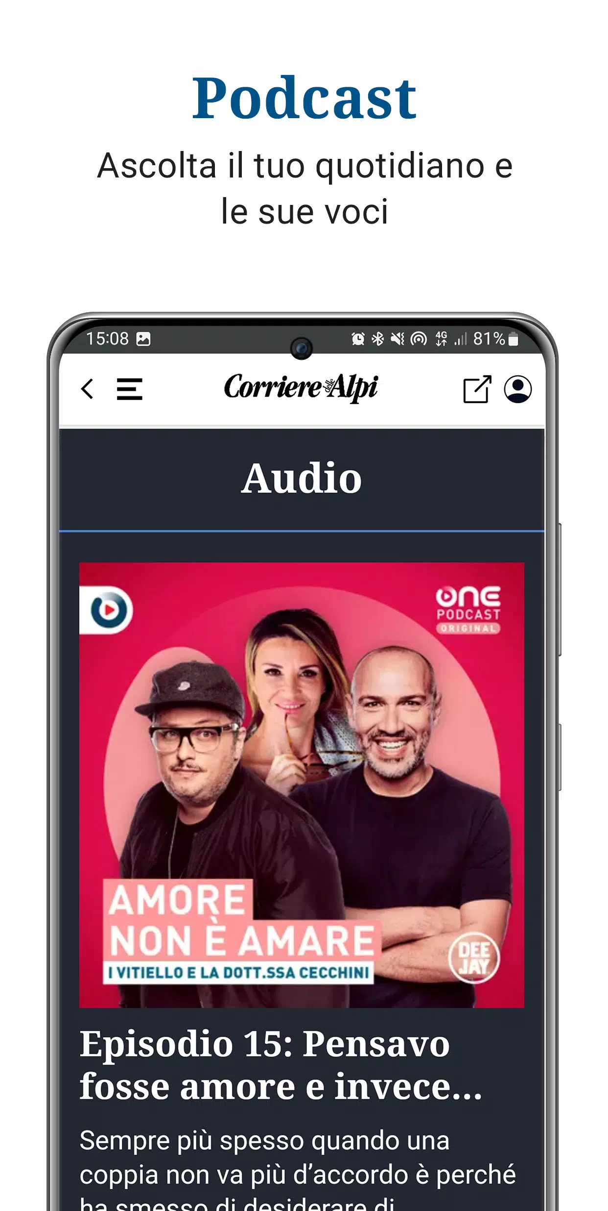 Corriere delle Alpi Screenshots