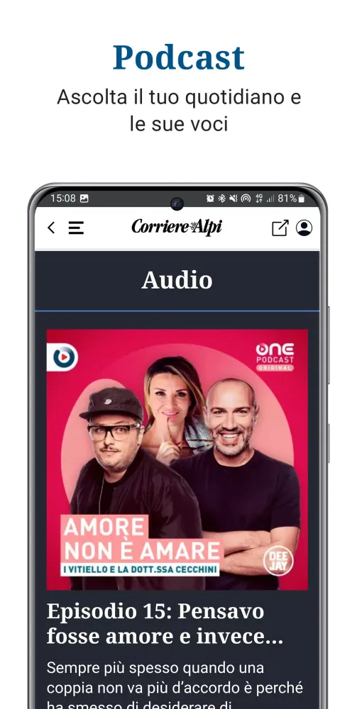 Corriere delle Alpi Screenshots