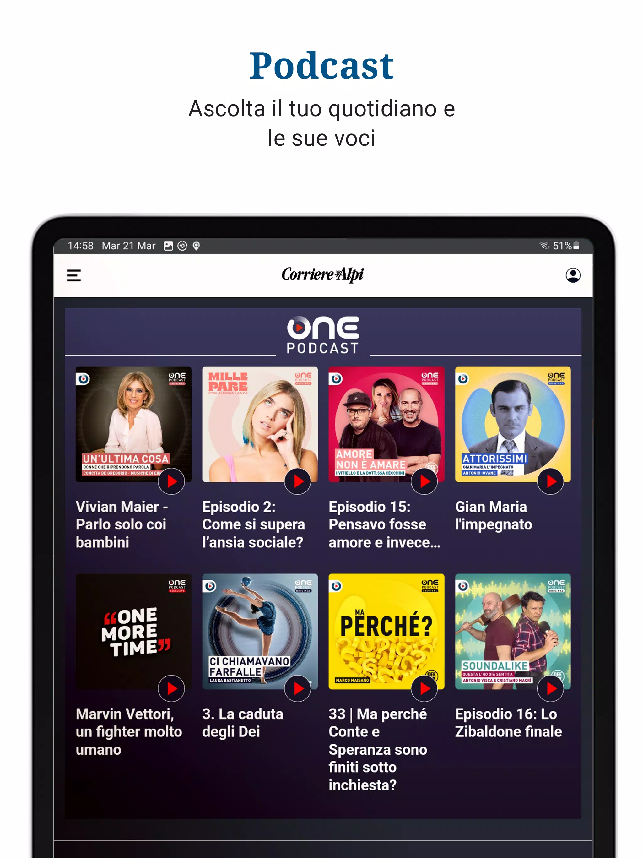Corriere delle Alpi Screenshots