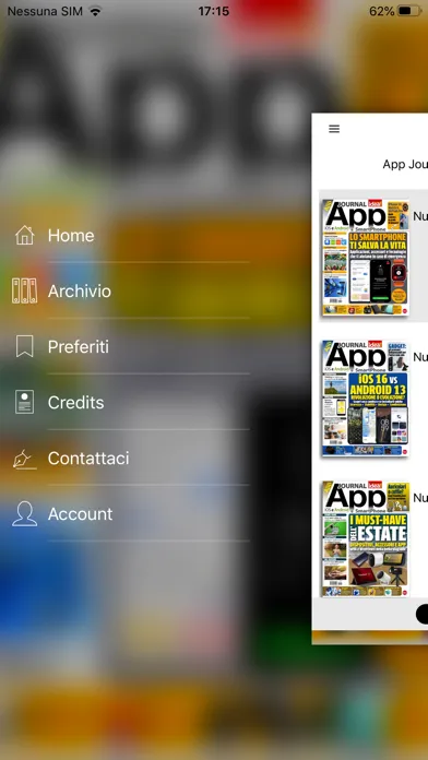 App Journal Italia Ekran Görüntüleri