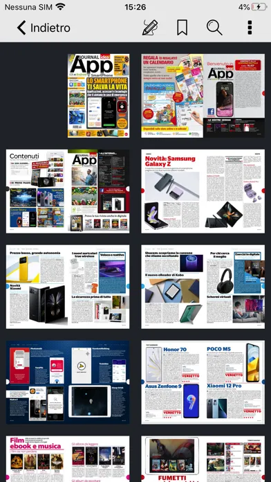 App Journal Italia Ekran Görüntüleri