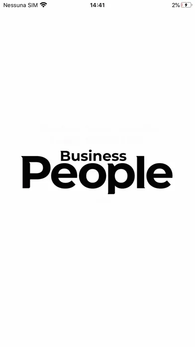 Zrzuty ekranu Business People Magazine