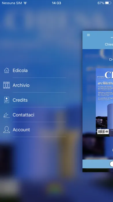 Ảnh chụp màn hình của Chiesa Oggi