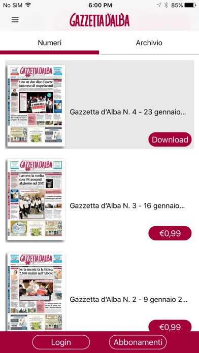 Gazzetta d'Alba 스크린샷