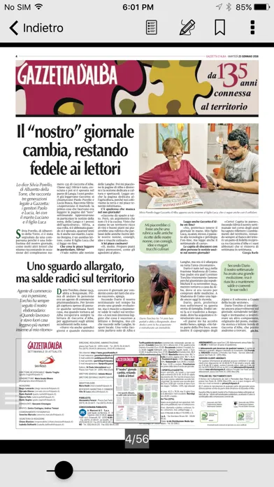 Gazzetta d'Alba 스크린샷