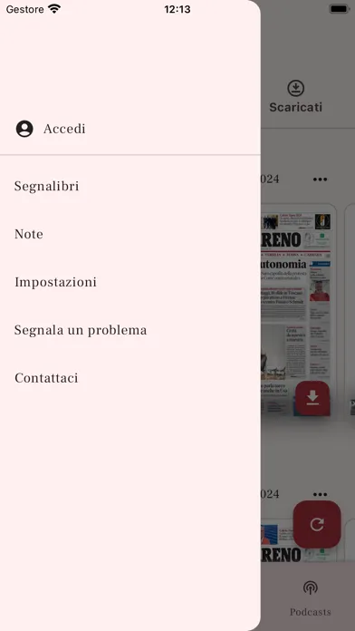 ภาพหน้าจอของ Il Tirreno