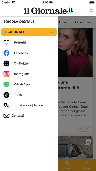 Captures d'écran de il Giornale Digitale