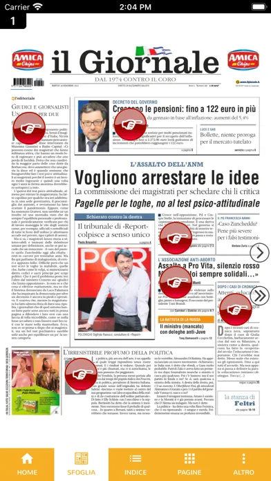Captures d'écran de il Giornale Digitale