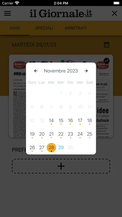 Captures d'écran de il Giornale Digitale