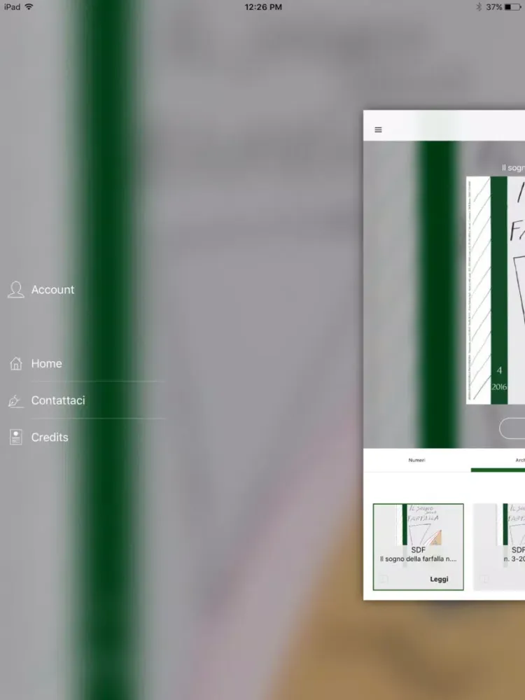 IL SOGNO DELLA FARFALLA iPad  Ekran Görüntüleri