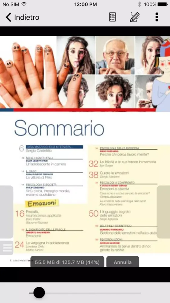 Psicologia Contemporanea Ekran Görüntüleri