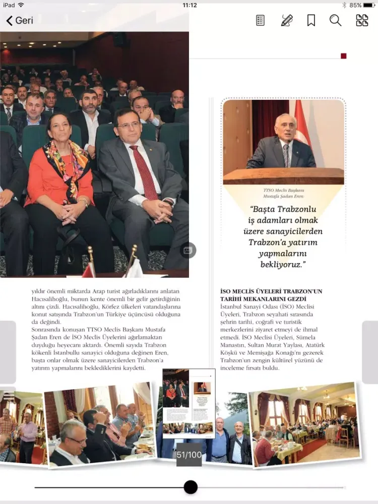 İSO Sanayi Dergisi iPad 應用截圖