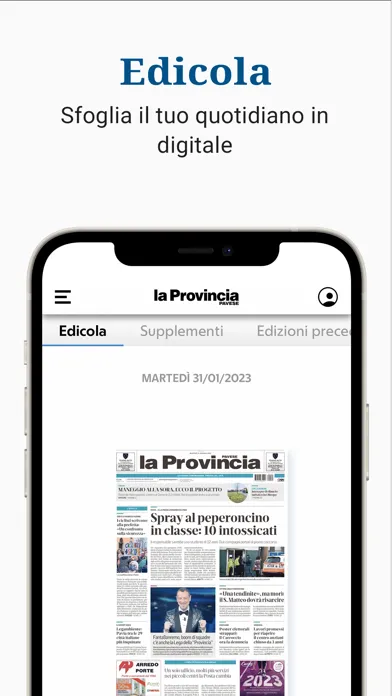 Capturas de pantalla de La Provincia Pavese