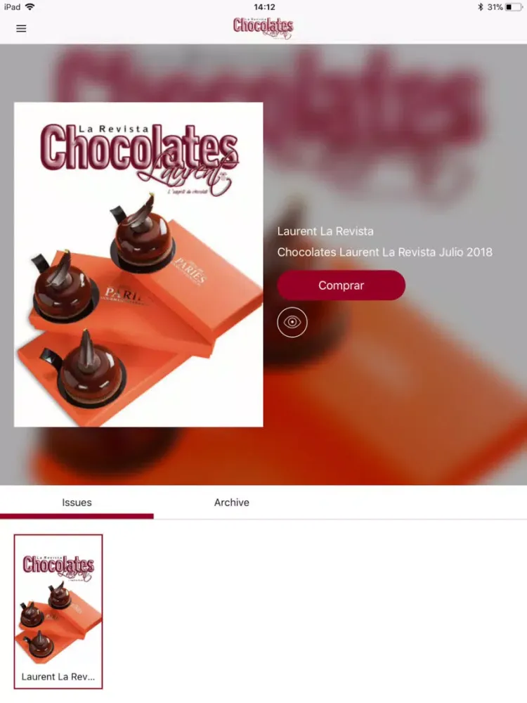 صور Chocolates Laurent La Revista iPad 