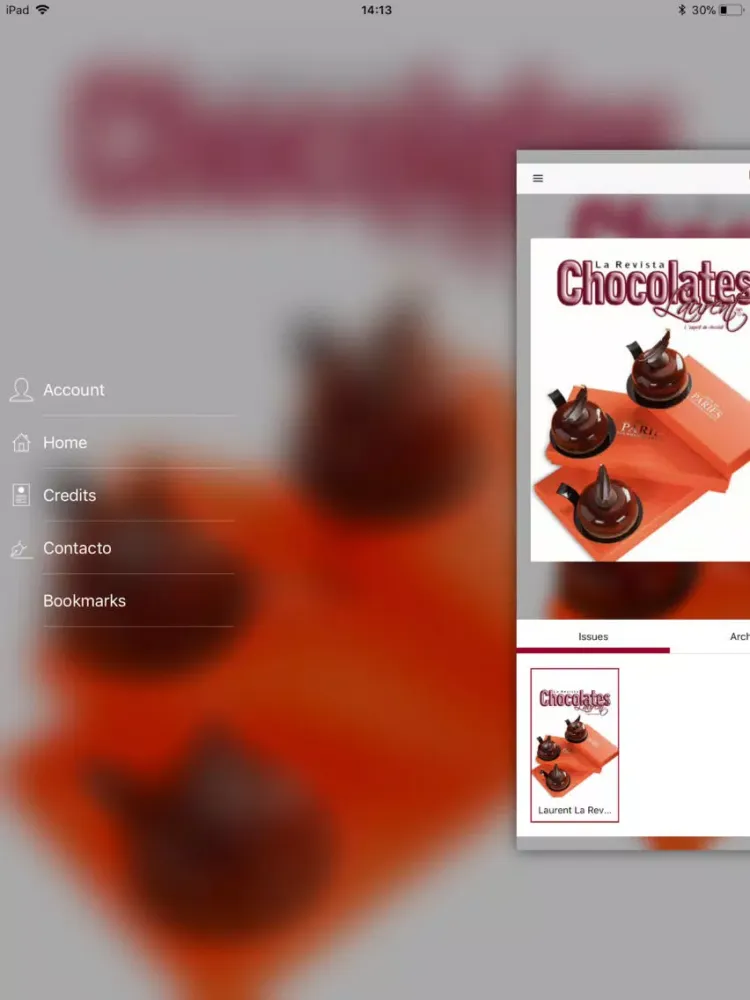 صور Chocolates Laurent La Revista iPad 
