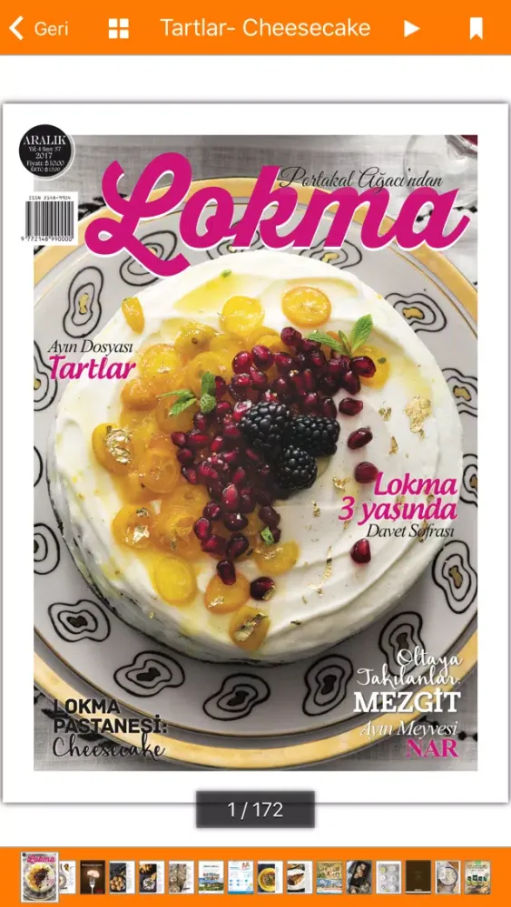 Zrzuty ekranu Lokma Dergisi