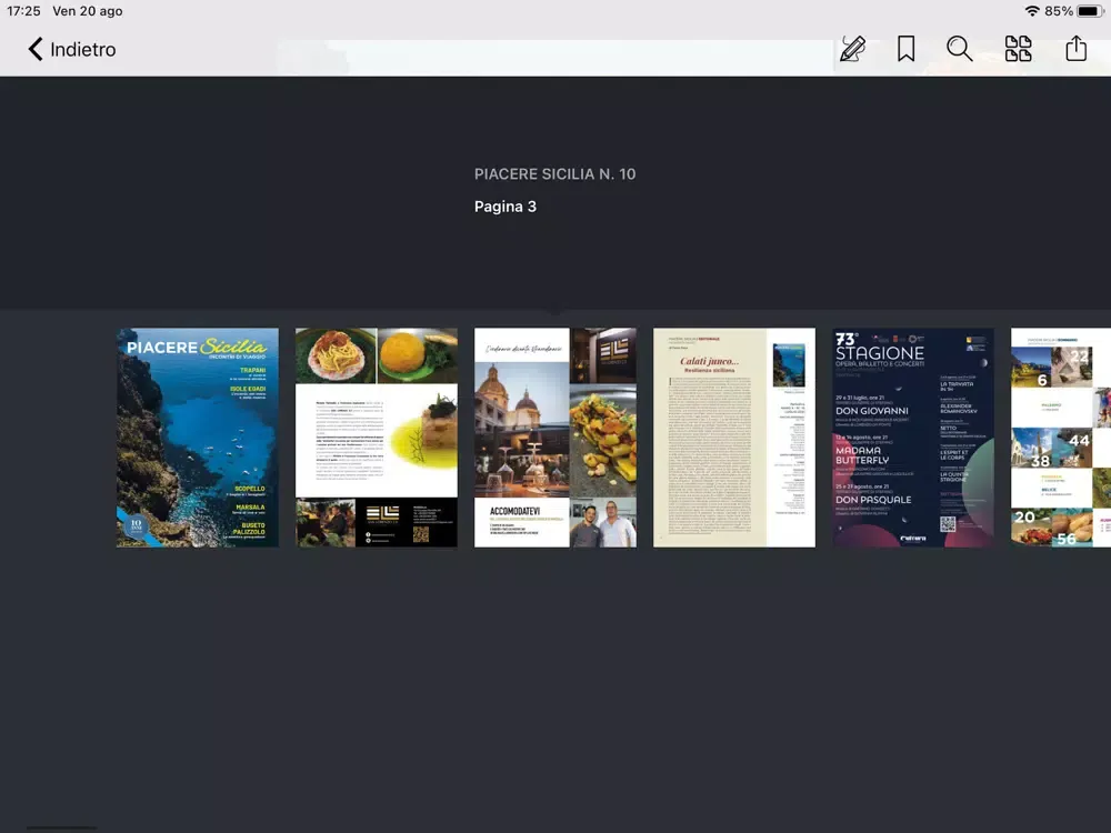 Piacere Sicilia iPad  스크린샷