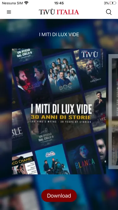 Tivù Italia Ekran Görüntüleri