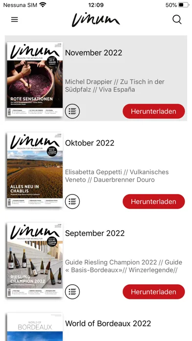 VINUM Weinmagazin DE Ekran Görüntüleri