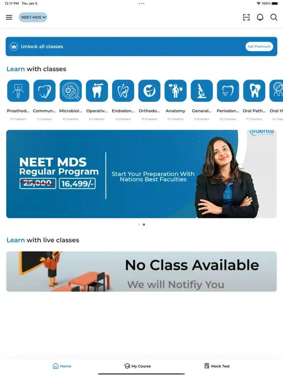 Edentu MDS iPad  স্ক্রিনশট