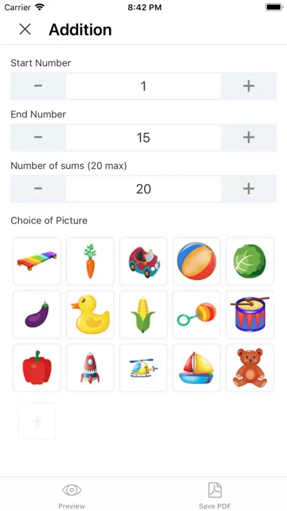 Math Paper Worksheet Lite Screenshots