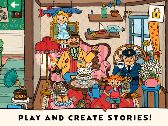 Zrzuty ekranu World of Pippi Longstocking iPad 