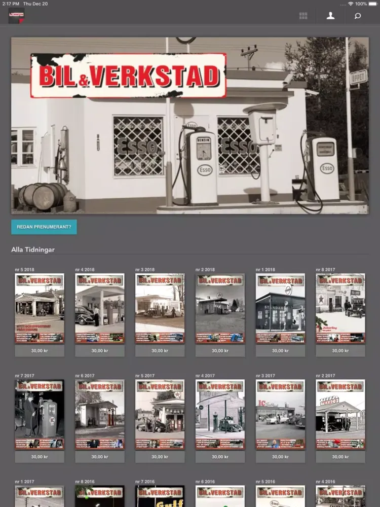 Bil & Verkstad iPad  Screenshots