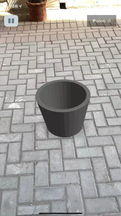 Tangkapan layar Paper Toss