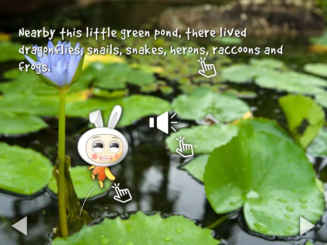 Capturas de tela do Ribbit, Did I Just Say Ribbit?: Hear to Learn Animal Sounds - Children’s Story Book iPad 
