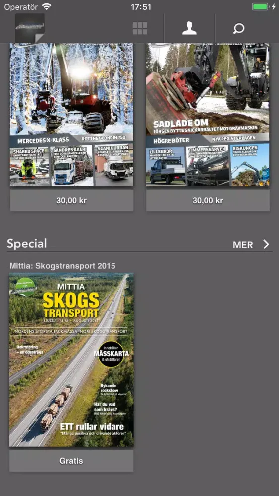 Capturas de tela do Åkeri & Entreprenad