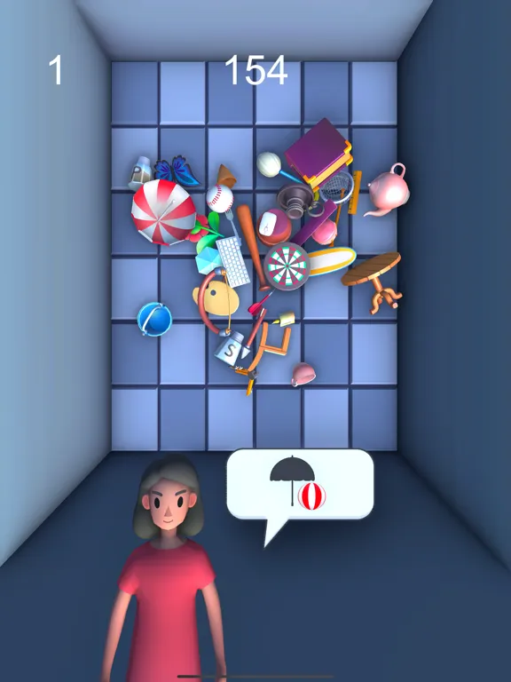 Tangkapan skrin Scavenger Match 3D iPad 
