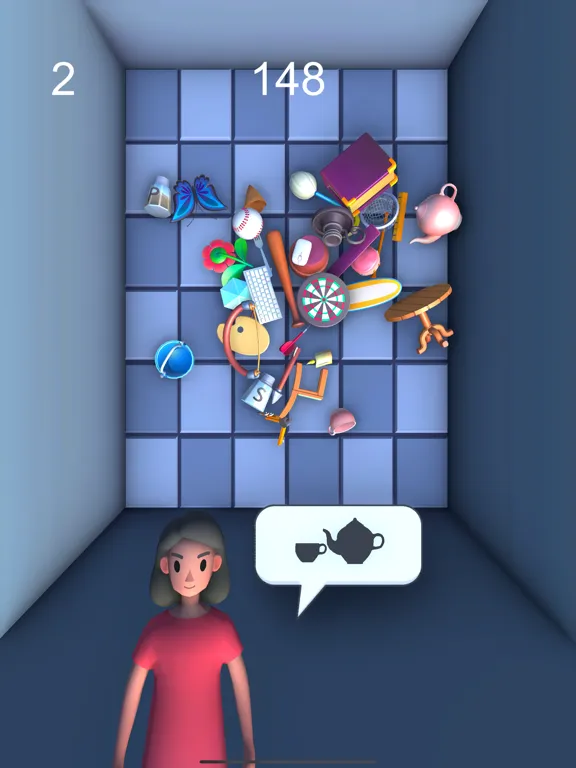Tangkapan skrin Scavenger Match 3D iPad 