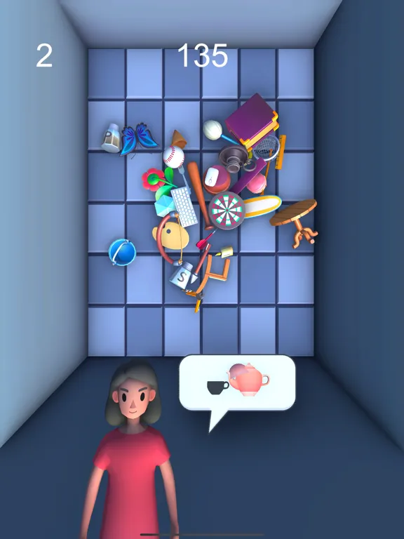 Tangkapan skrin Scavenger Match 3D iPad 