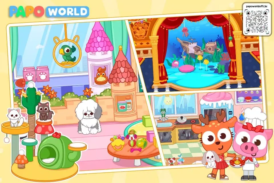 Papo Town: Baby Nursery Screenshots