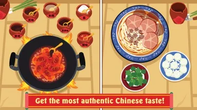 Captures d'écran de Purple Pink Chinese Food