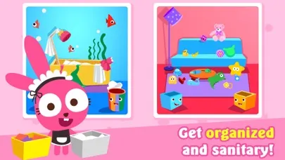 Capturas de pantalla de Purple Pink Cleaning Day