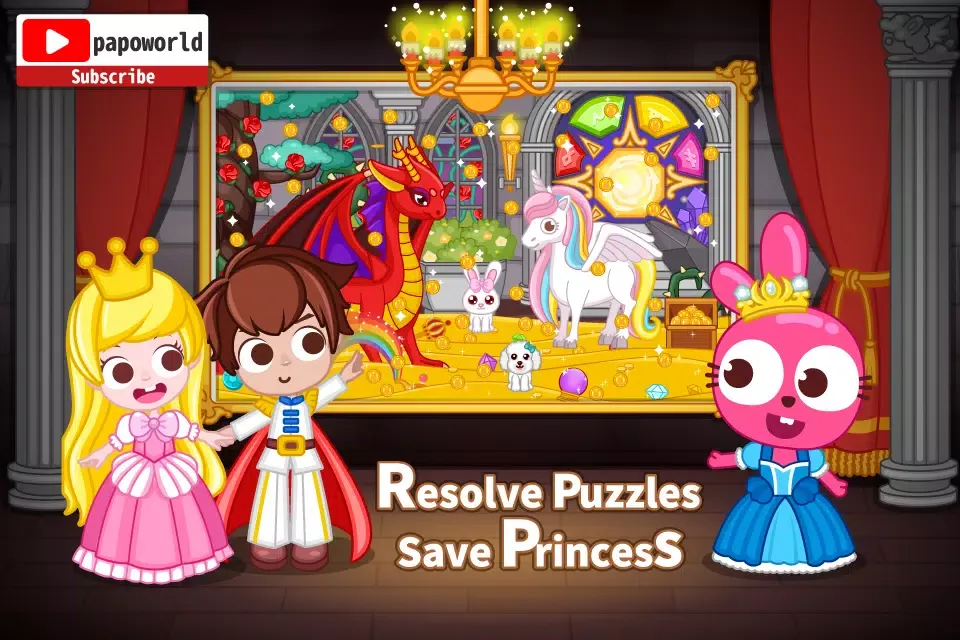Papo Town Castle スクリーンショット