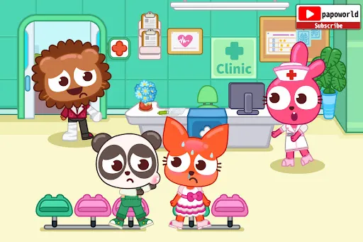 Papo Town Clinic Doctor Screenshots