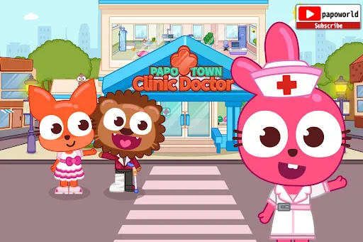 Papo Town Clinic Doctor Screenshots