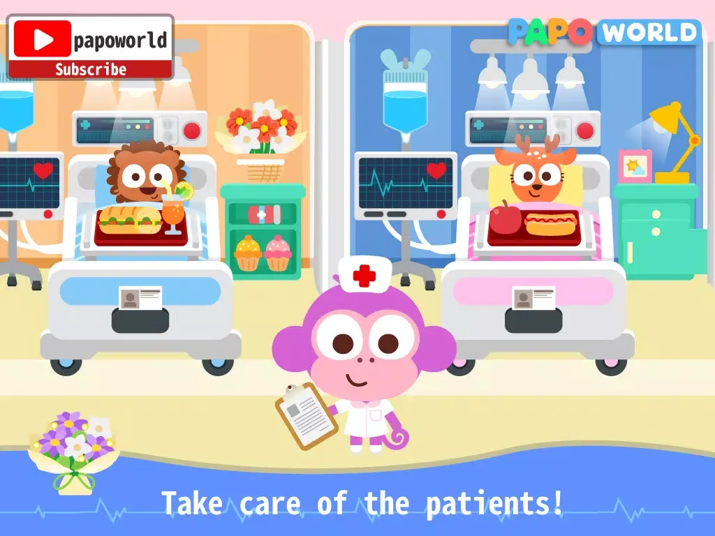 Papo Town: Hospital स्क्रीनशॉट