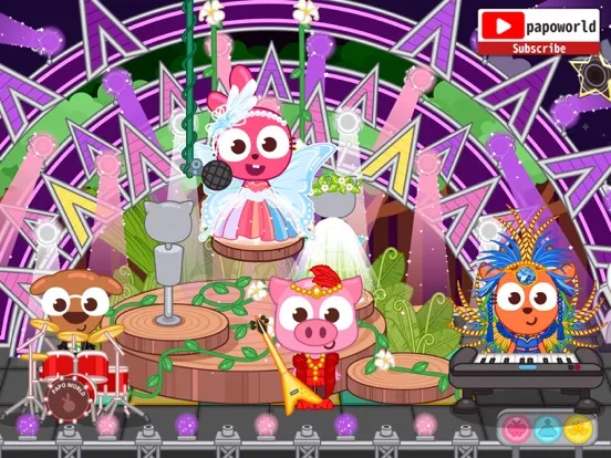 Papo Town Pop Star iPad  স্ক্রিনশট