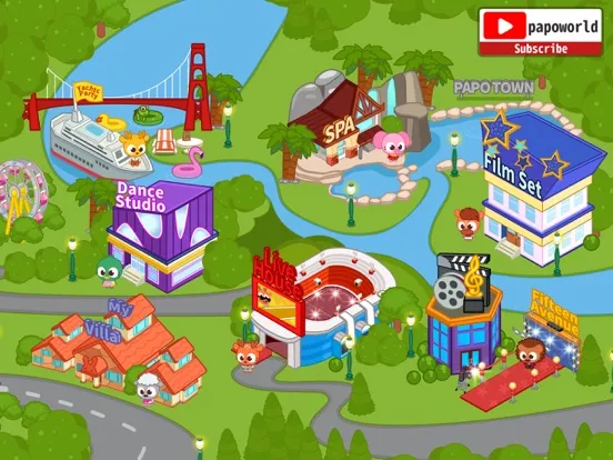 Papo Town Pop Star iPad  স্ক্রিনশট