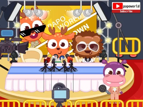 Papo Town Pop Star iPad  স্ক্রিনশট