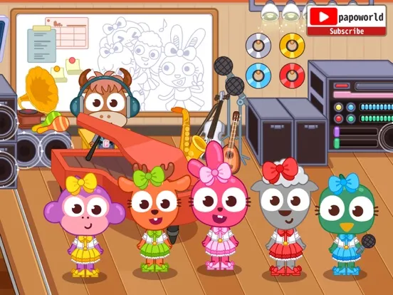 Papo Town Pop Star iPad  স্ক্রিনশট
