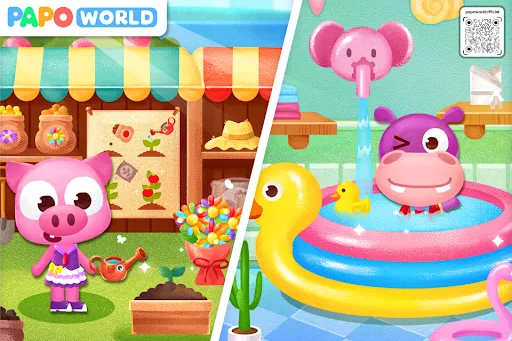 Papo Town Preschool Ekran Görüntüleri