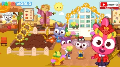 Tangkapan skrin Papo Town Seasons