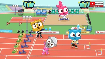 Tangkapan skrin Papo Town Sports Meet