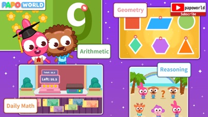 Скриншоты Purple Pink Math